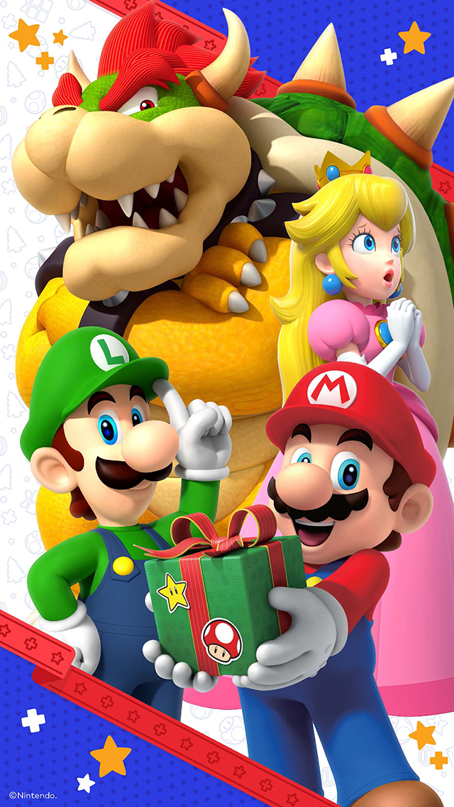 my.nintendo.com/Wallpaper - Mario and Luigi - Happy Holidays/Mario-Luigi_Happy_Holidays_Wallpaper_[640x1136].jpg